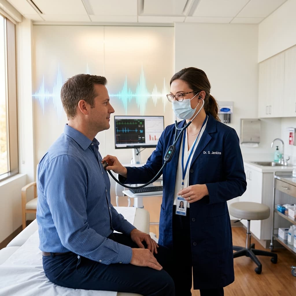 AI-Based Auscultation Analysis Improves COPD Detection Rate by 38% in Rural Pilot Study.